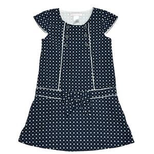 JANIE AND JACK Girls Navy Dress Size 4